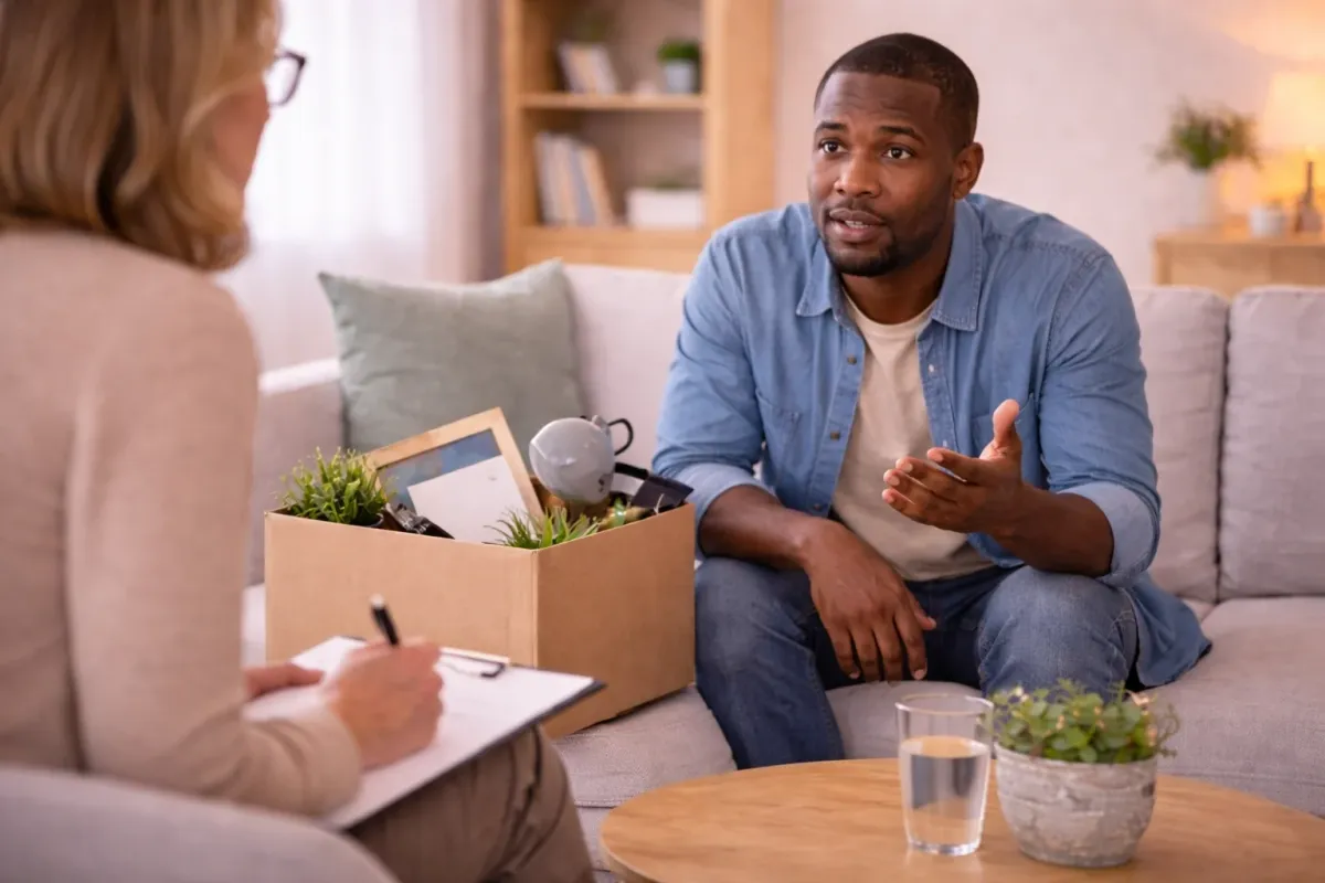 Mental health session focused on improving relationships and emotional connection