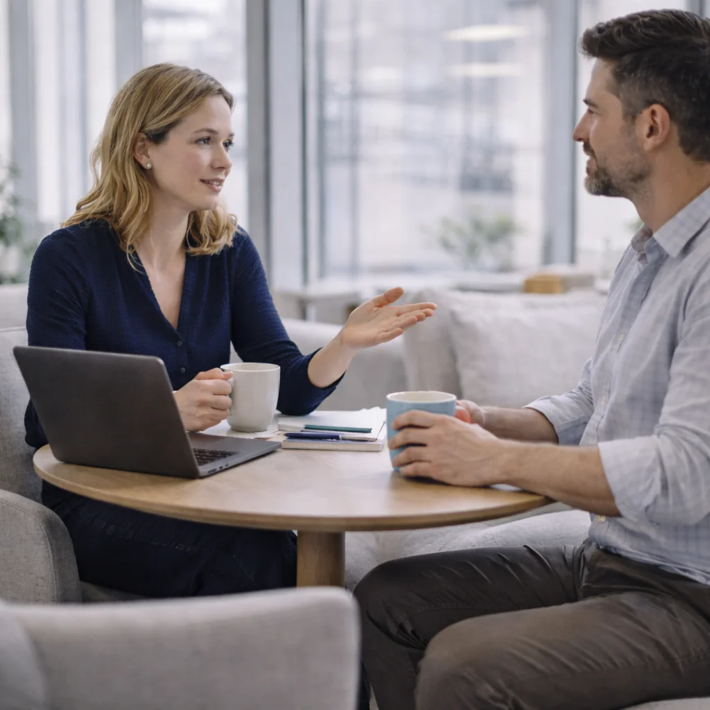 Человек учится и откладывает карьерные шаги испытывая тревогу и сомнения после переезда